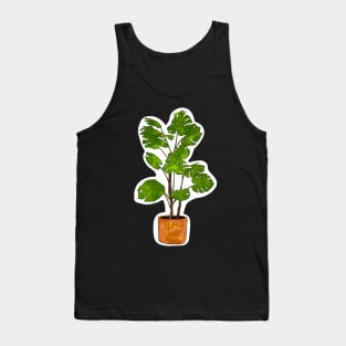 Monstera Plant Parent Tank Top